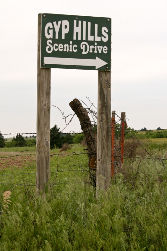 8 Wonders of Kansas Geography Gyp Hills Scenic Drive & Gypsum Hills